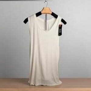 Under Armour White Performance Tank Top | Twist-Back Detail, Women's Large, NWT